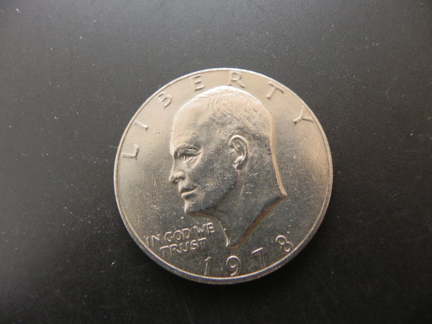 Alle Münzen: USA 1 Dollar 1978 Eisenhower – Gebraucht aus Biel/Bienne von Gogolozi
