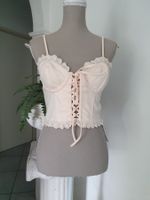 Corsagentop m. Spitze Gr M *neu*