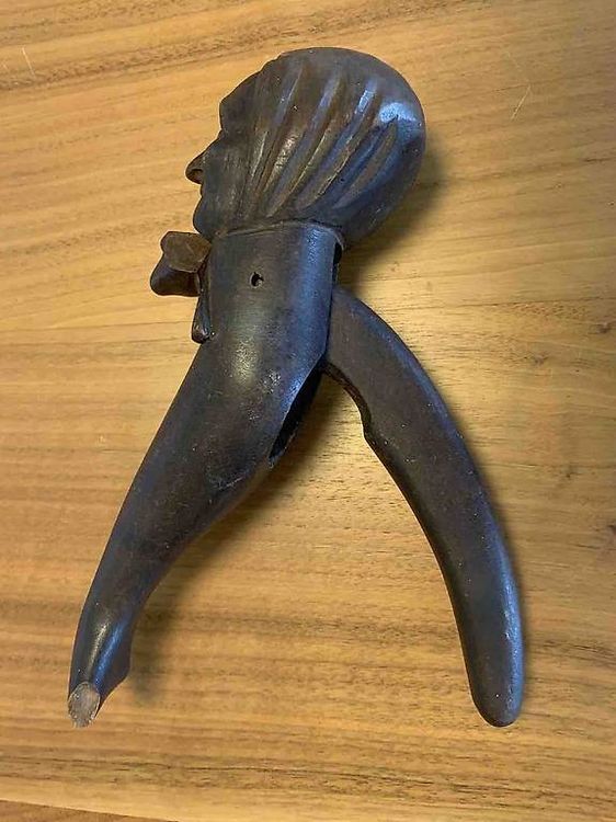 Produktbild von Sehr Alter Ungewöhnlicher Nussknacker Aus Holz Nutcracker Erzgebirge Vintage 1 Lgw