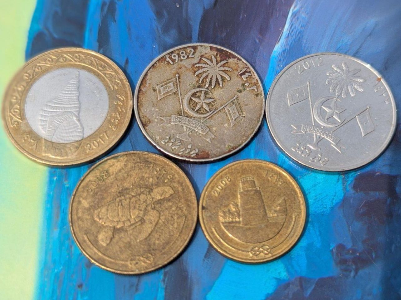 Tutti le monete: Maldives circulating coins – Usato da Porrentruy venduto da jmbechir 1