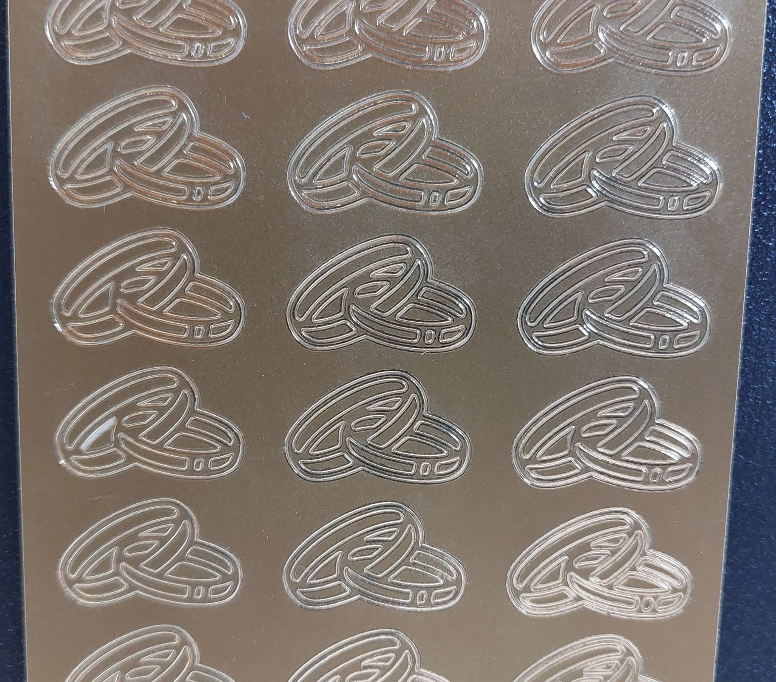 Aufkleber: Aufkleber "Ringe" Gold oder Silber / Neupreis 2.50 – Neu und originalverpackt aus Zollikofen von Blackie 3