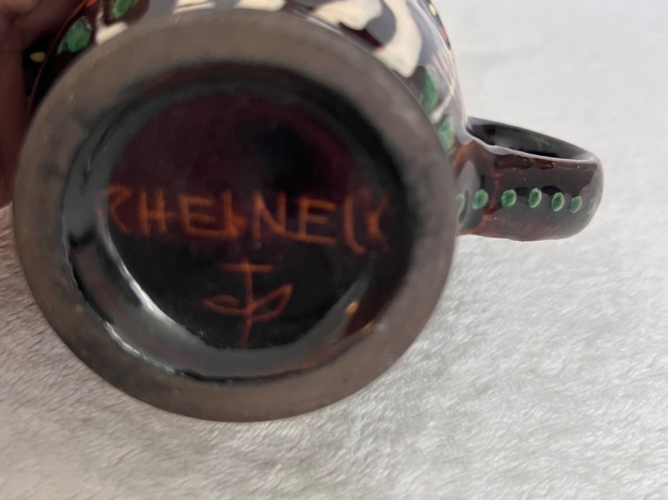 Tutte le decorazioni: Rheineck Swiss pottery lot – Usato da Lausanne venduto da NYC67 9