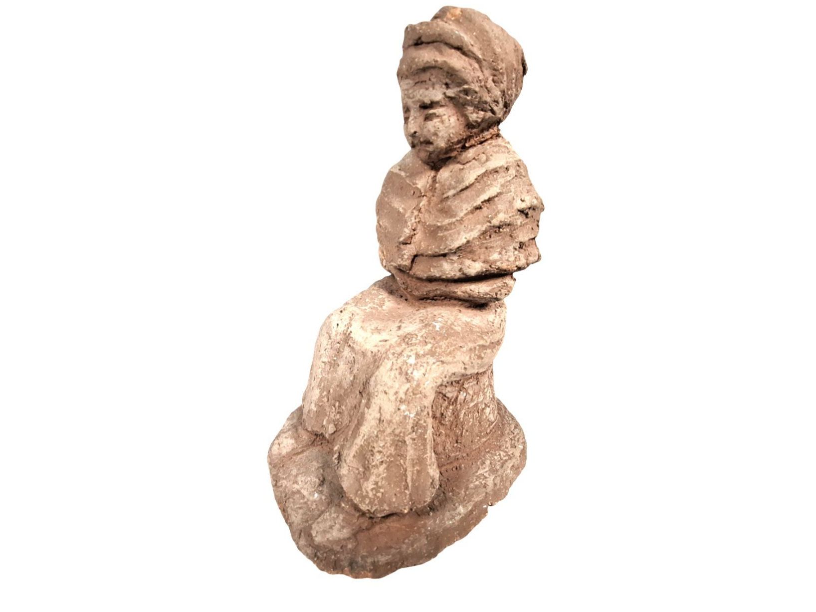 Figurines: Dekorative Sitzfigur mit separatem Kopf – D'occasion à Wil SG par Restwert_Wil 1