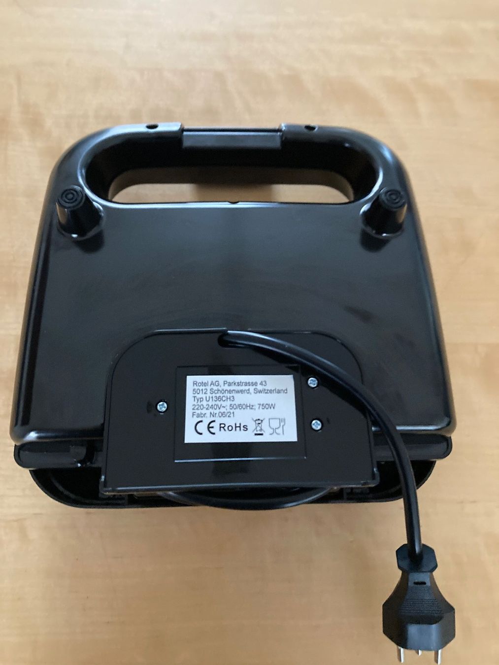 Rotel Elettrodomestici da cucina: Rotel Sandwichtoaster – Usato da Boudry venduto da Igiam 4