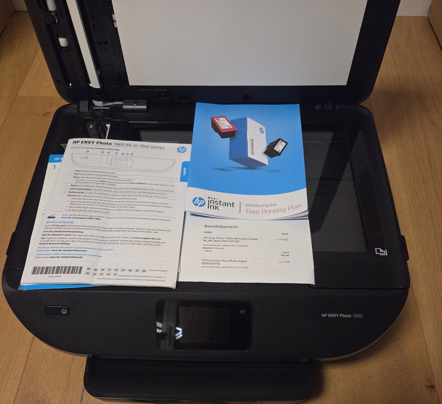 Hewlett Packard Stampanti: Zu prüfender (Foto-)Drucker – Difettoso da Buchs AG venduto da Ashylita