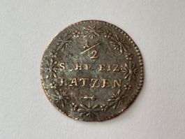 Kantonsmünze Graubünden1/2 Batzen 1820 Schweiz