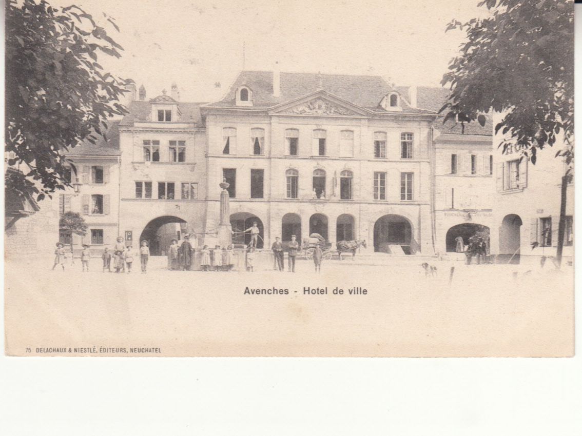 Ansichtskarten: Avenches ca. 1900 – Gebraucht aus Bürglen TG von StampGraf