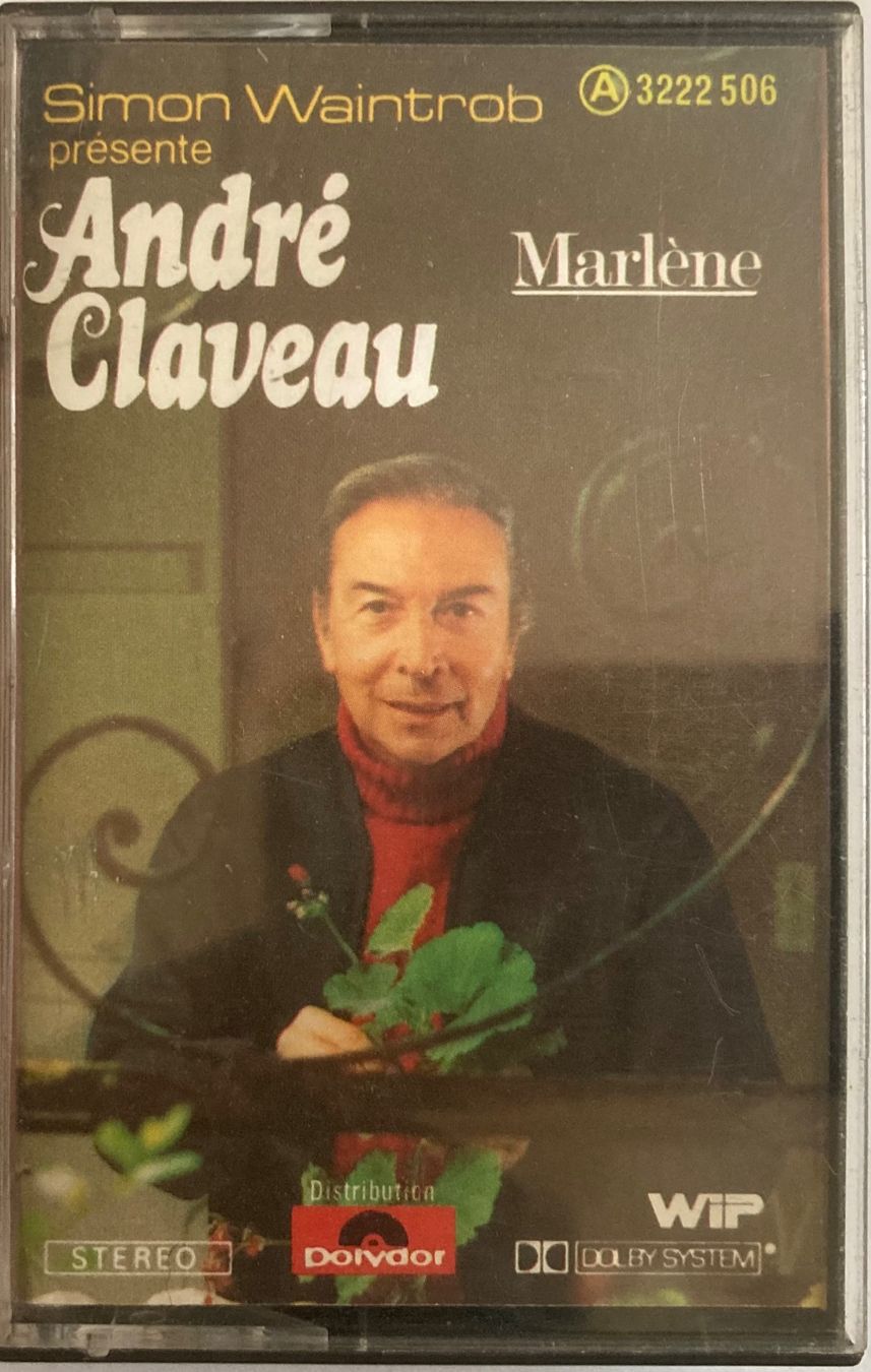 Kompaktkassetten: ANDRÉ CLAVEAU - MARLÈNE – Gebraucht aus Poliez-Pittet von Newtown-Records