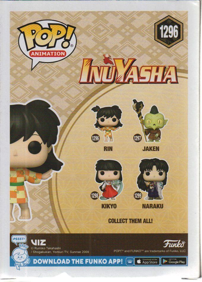 Funko Statuette: FUNKO POP! ANIMATION 1296 RIN - INUYASHA – Nuovo (secondo la descrizione) da Vezia venduto da Aquarius_Age 2
