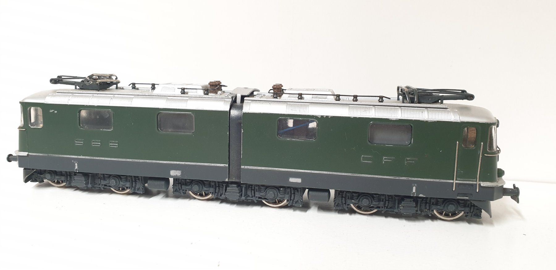 Hag Modellini di ferrovie: Hag SBB Prototyp Re6/6 H0/DC – Usato da Geroldswil venduto da TopTrain54 7