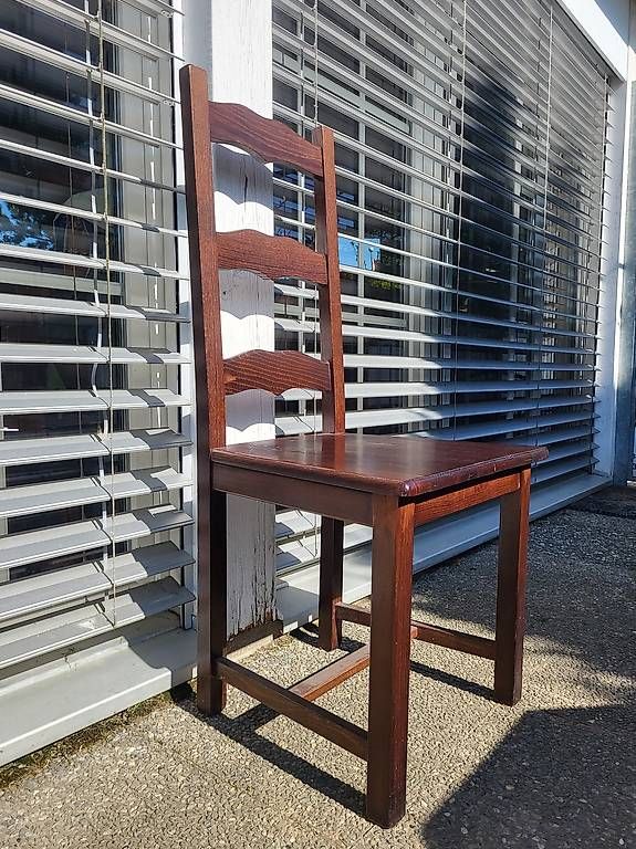 Sedie: Chaises en bois foncé – Usato da Chevroux venduto da emi_b2cp