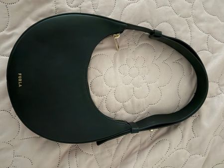 Furla Delizia Mini Bag Tasche schwarz gebraucht Zustand