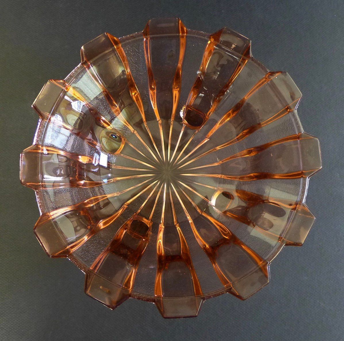 Ciotole: Art Déco Schale Glas, Ø 26 cm – Nuovo (secondo la descrizione) da Chur venduto da Bombai01 2