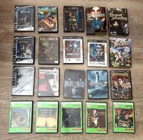 40 PC Games Box Spiele Adventure Action Myst Tomb Raider +++