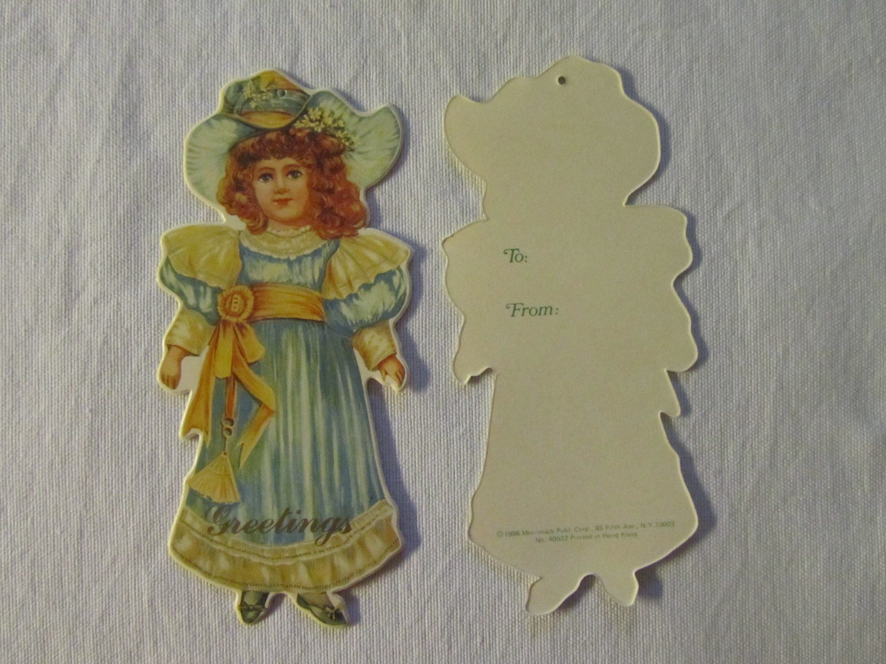 Cartoline: Geschenk-Anhänger "Charming Doll " – Nuovo e nell'imballaggio originale da Basel venduto da spinne02 6