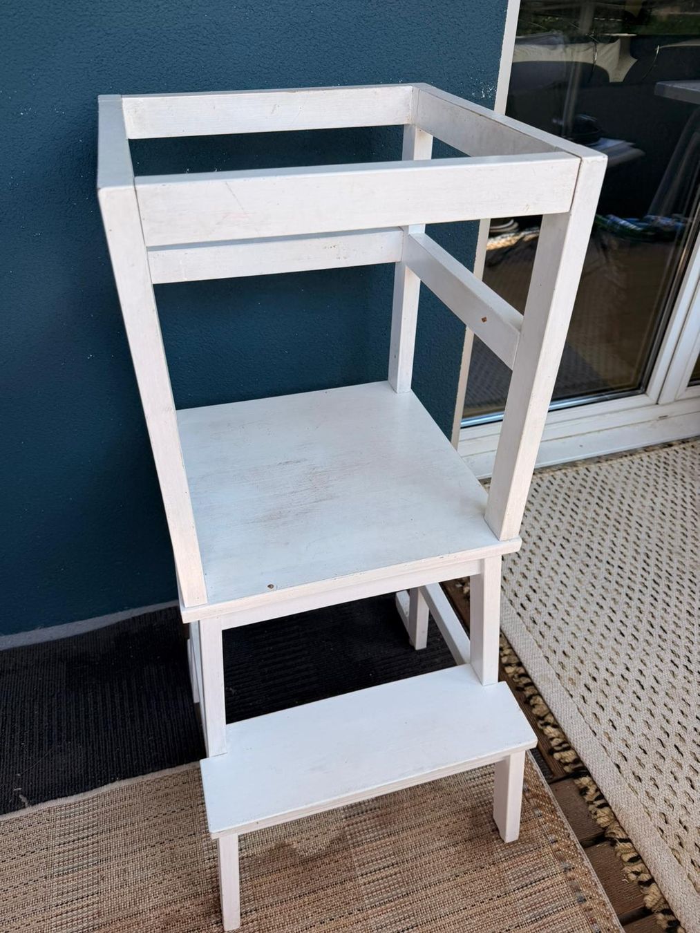 Seggioloni: White Montessori Learning Tower for Kitchen - Great for Kids – Usato da Zürich venduto da sot_cdp5 1