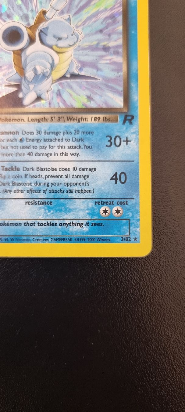 Pokémon Carte collezionabili: Dark Blastoise Holo Team Rocket unlimited 3/82 – Usato da Mellingen venduto da Nowl 3