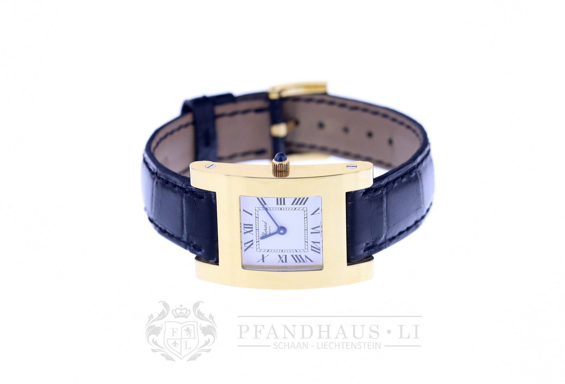 Chopard Uhren: CHOPARD TANK CLASSIC REF 12/705 18 KARAT GOLD – Gebraucht aus Schaan von Pfandhaus-LI 1