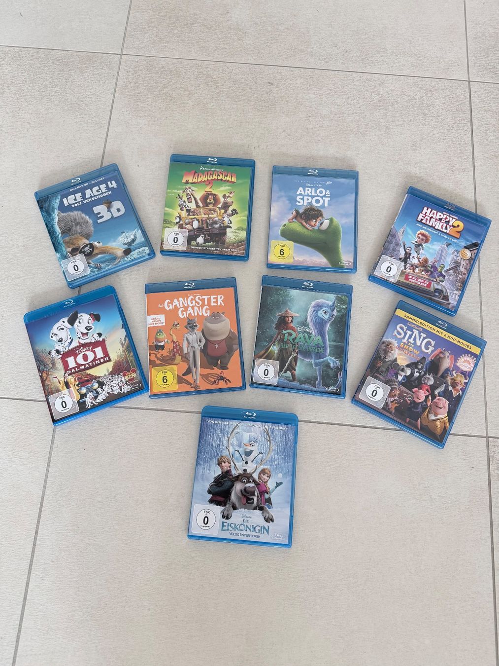 Tutti i DVDs: 9 Stück Blue Ray Filme – Usato da Sulgen venduto da Alesnevi