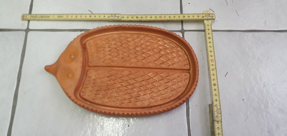 Teramico Sottovaso In Terracotta Rettangolare 50 Cm, Resistente Al Gelo, Fatto A Mano In Italia, Per Piante Da Interno Ed Esterno - 4