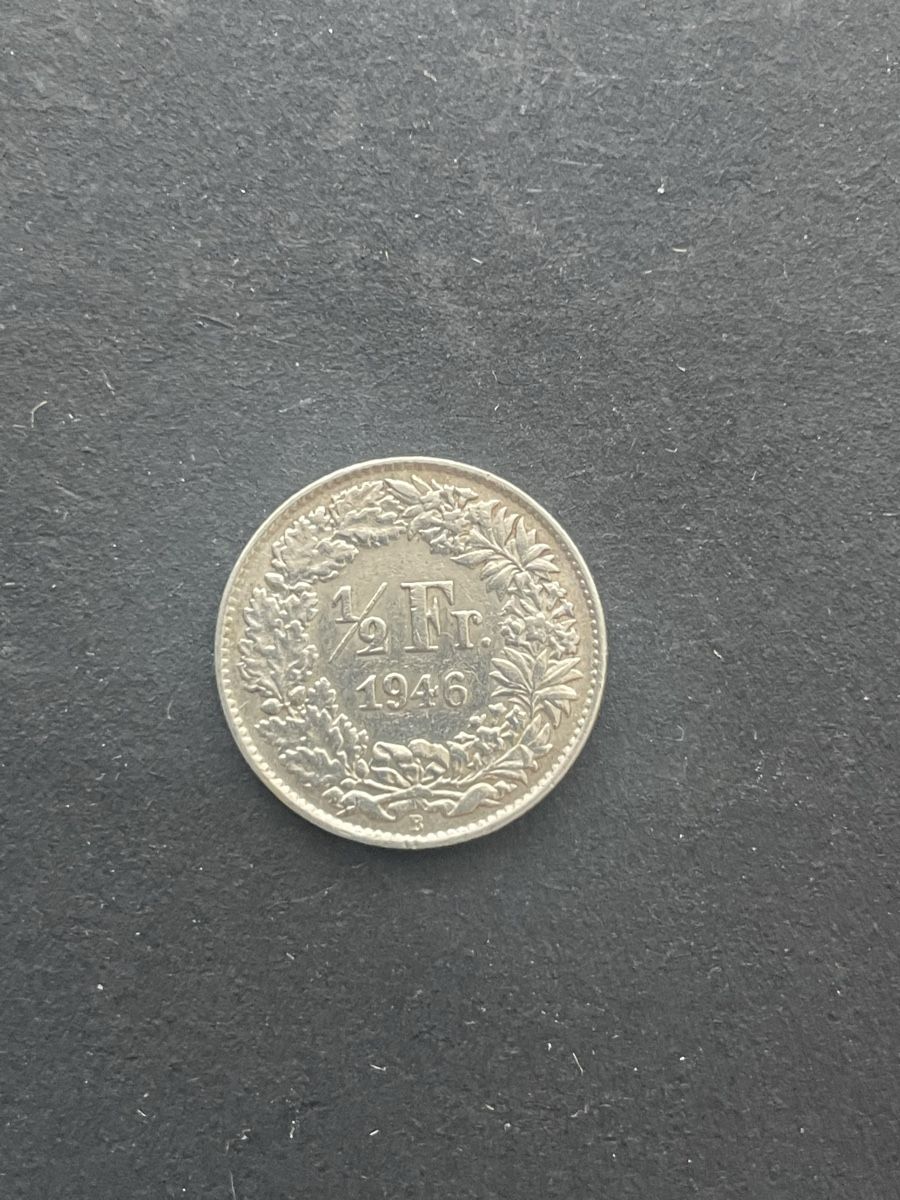 Tutti le monete: -.50 Silber CH Jahr 1946 – Usato da Meierskappel venduto da Hala03 1