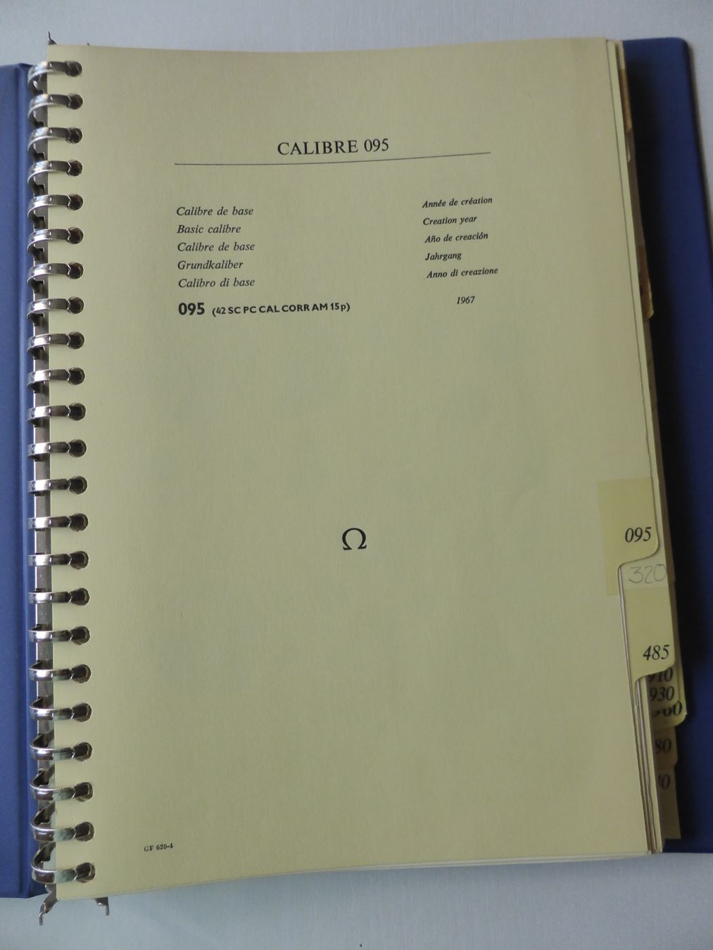Omega Uhren: OMEGA Handbuch über Fournitouren – Gebraucht aus Gonten von luegemol 1