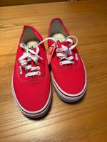 VANS Authentic red, size 7.5 US, nuove
