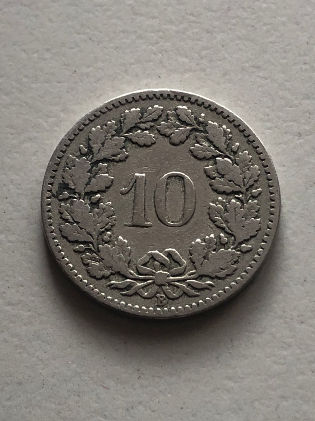 Tutti le monete: 10 Rp. 1885 – Usato da Schötz venduto da Odpa 1