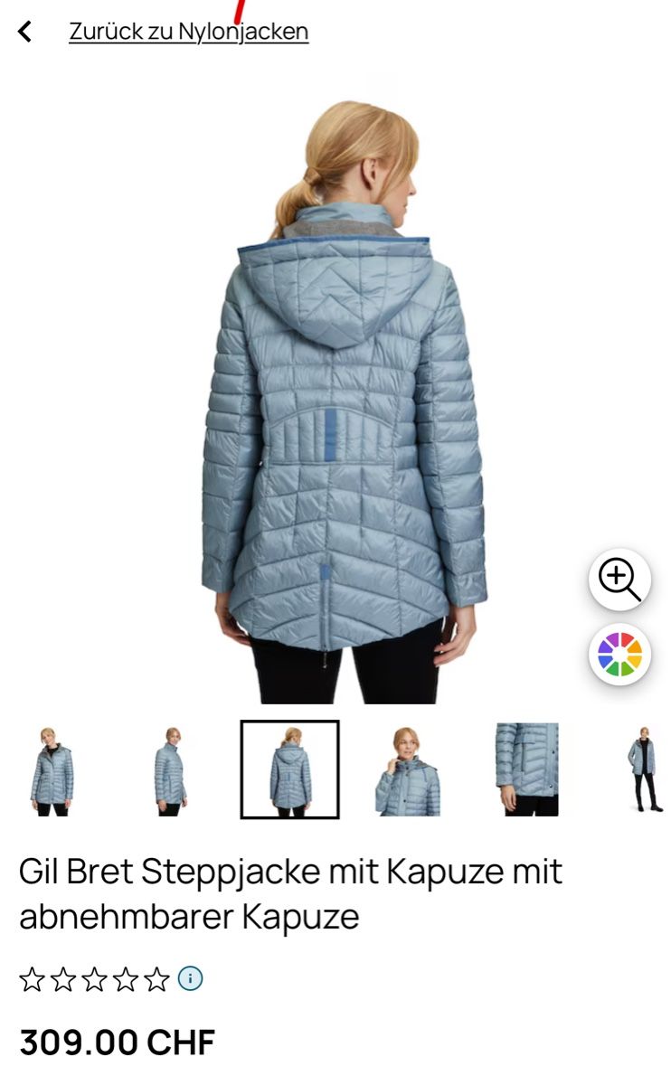 Gil Bret Giacche: Gil Bret Light Blue Padded Jacket, Size 38, New – Nuovo (secondo la descrizione) da Troinex venduto da AnnaAbanin 6