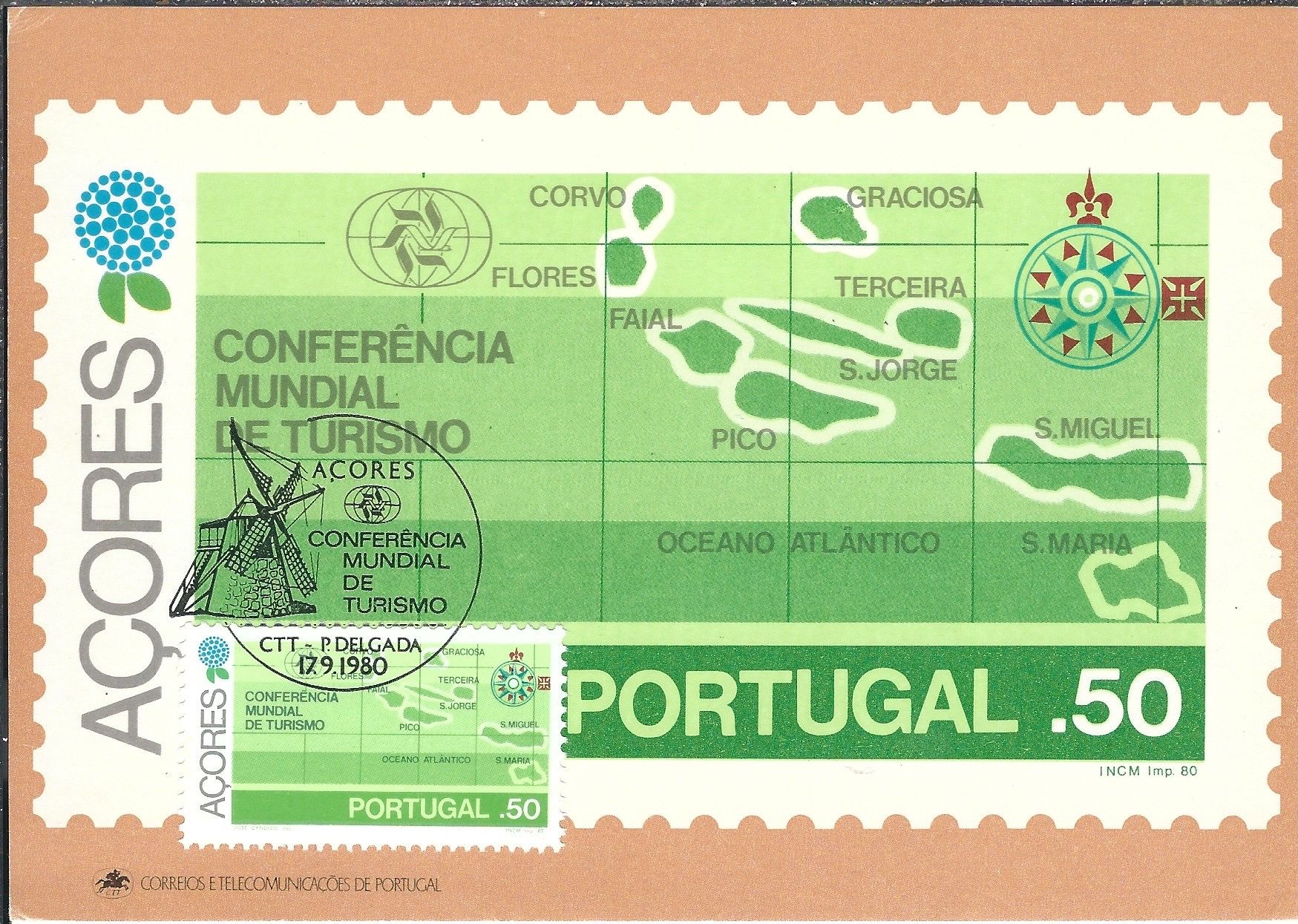 Alle Briefmarken: 5 carte max. - Portugal - divers – Gebraucht aus Rennaz von lorada01 1