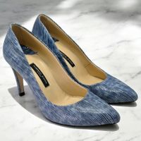 Escarpins Alberto Zago Milano cuir véritable. Pointure 37.5