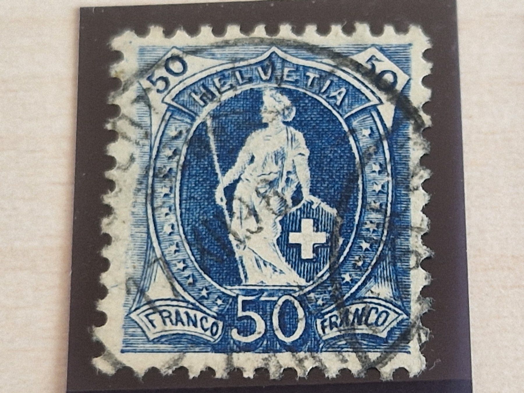 Alle Briefmarken: Stehende 70Dc, Plattenfehler, Top, ab 1.- – Gebraucht aus Burgdorf von Glossy01 1