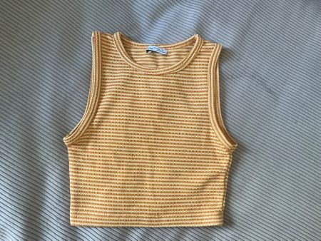 Crop Top gestreift XS