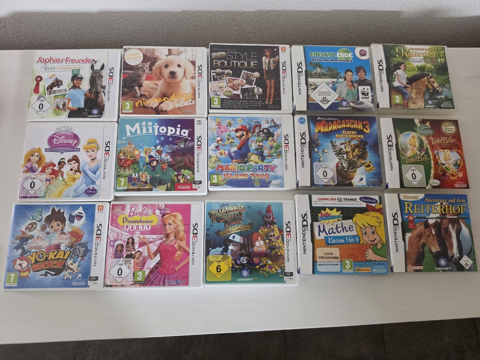Nintendo Konsolen: Nintendo 3DS XL mit 18 Games – Gebraucht aus Balsthal von Nemesis85 1
