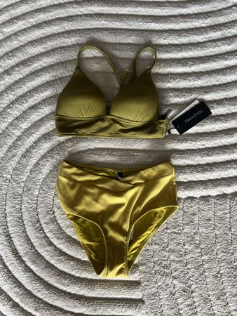 Bikini TRENDYOL High-waist Green Size 36 with tags