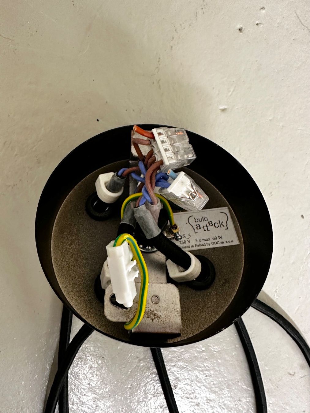 Kronleuchter & Deckenlampen: bulb attack Spider-Leuchte / Leuchte mit 5 Fassungen – Gebraucht aus Haldenstein von enie123 3