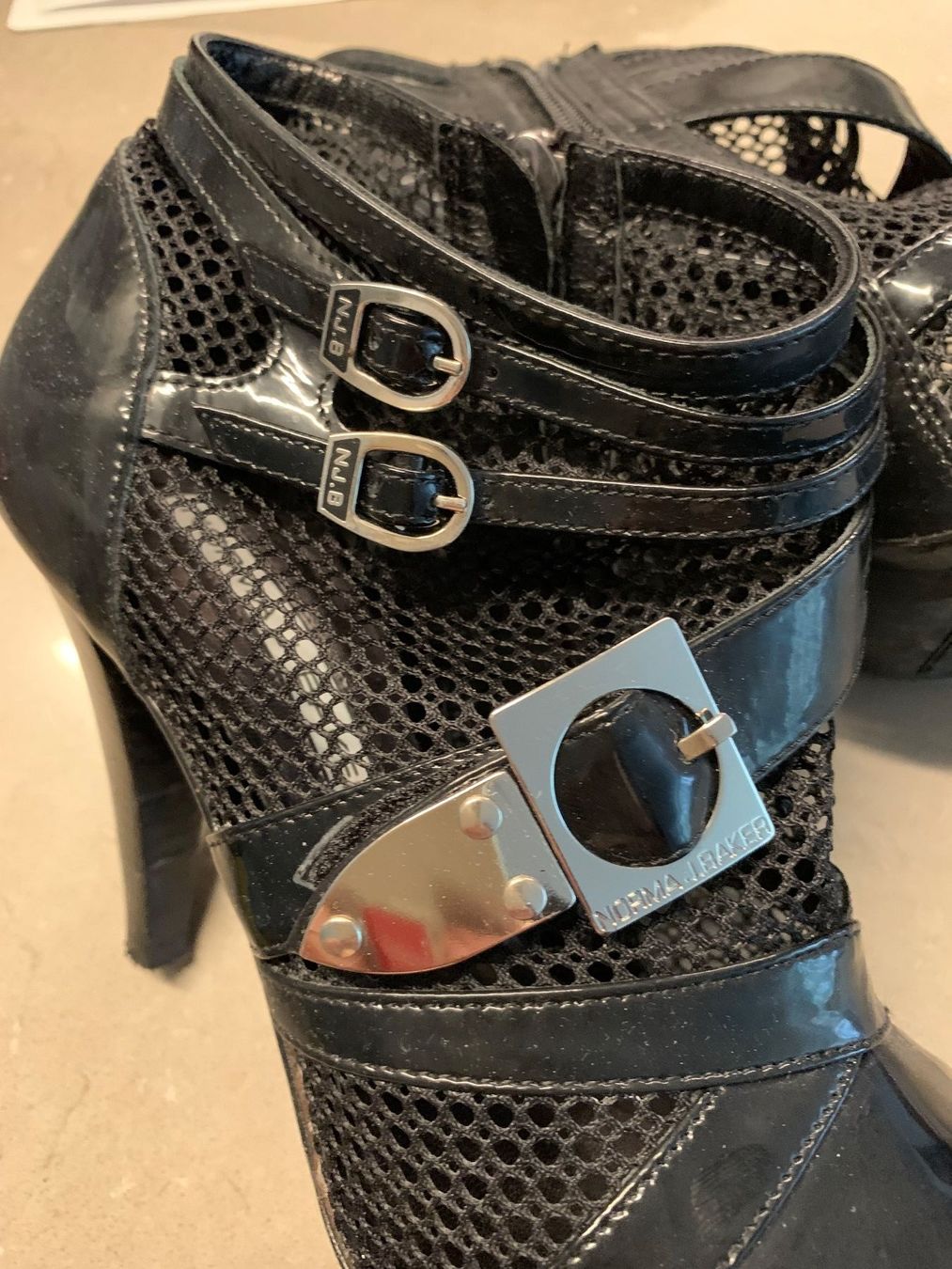 Chaussures femmes: "Norma J.Baker" Stiefeletten Ankle Booties Double Monk Gr.37 – D'occasion à Engelburg par mamalanima