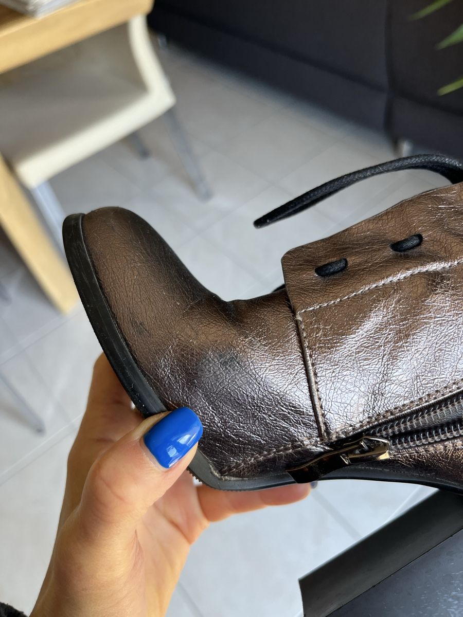 Scarpe da donna: Elegante Stiefeletten, bronze, Gr. 33 – Usato da Bretzwil venduto da Olga_KroXa 8