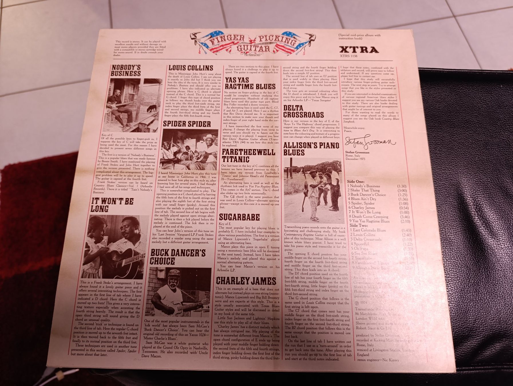 Schallplatten: Finger Picking Guitar – Gebraucht aus St-Cergue von Neviana 1
