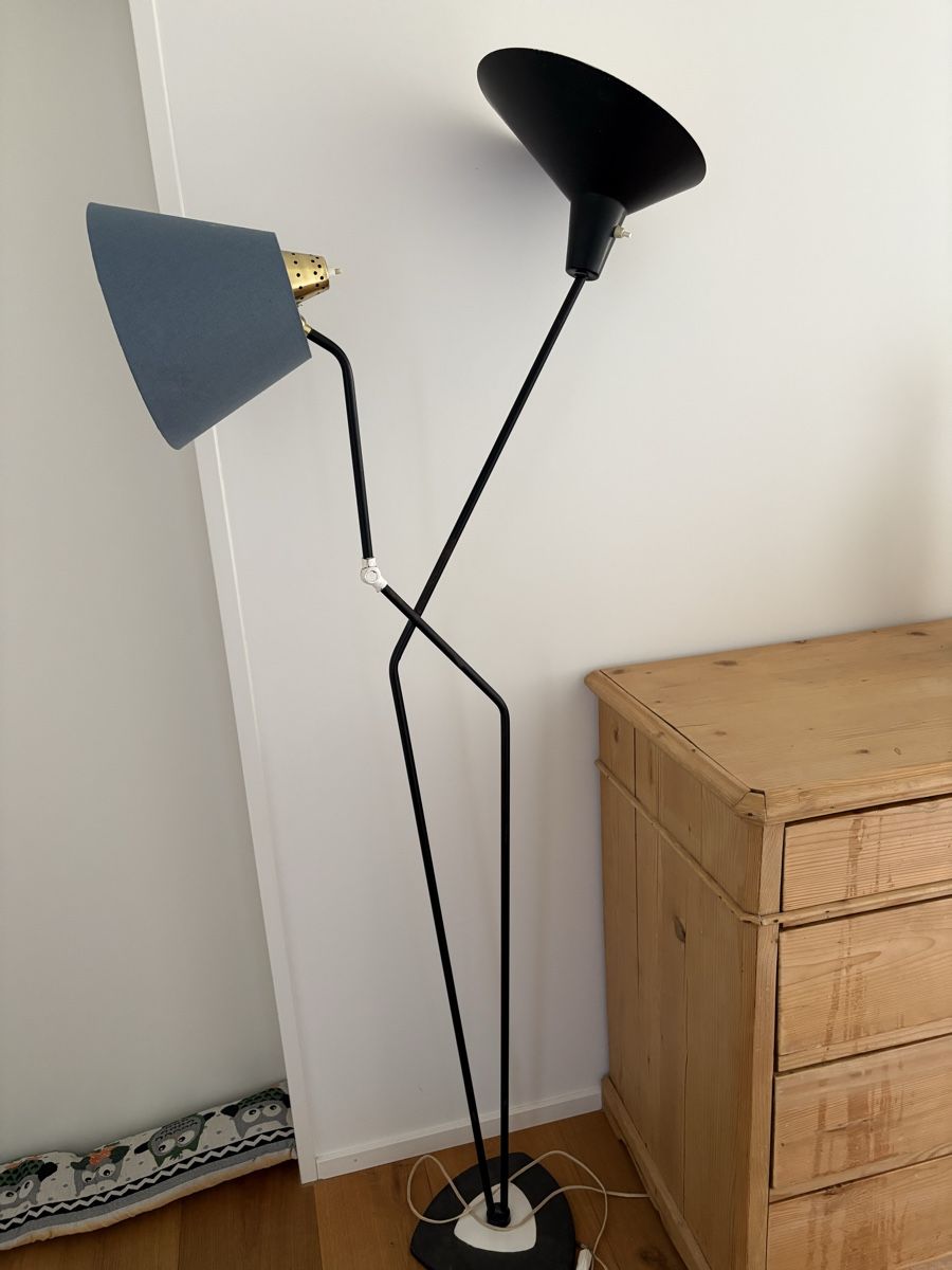 Lampen: Alte Ständerlampe 173 cm hoch – Gebraucht aus Gossau SG von Dobby1974
