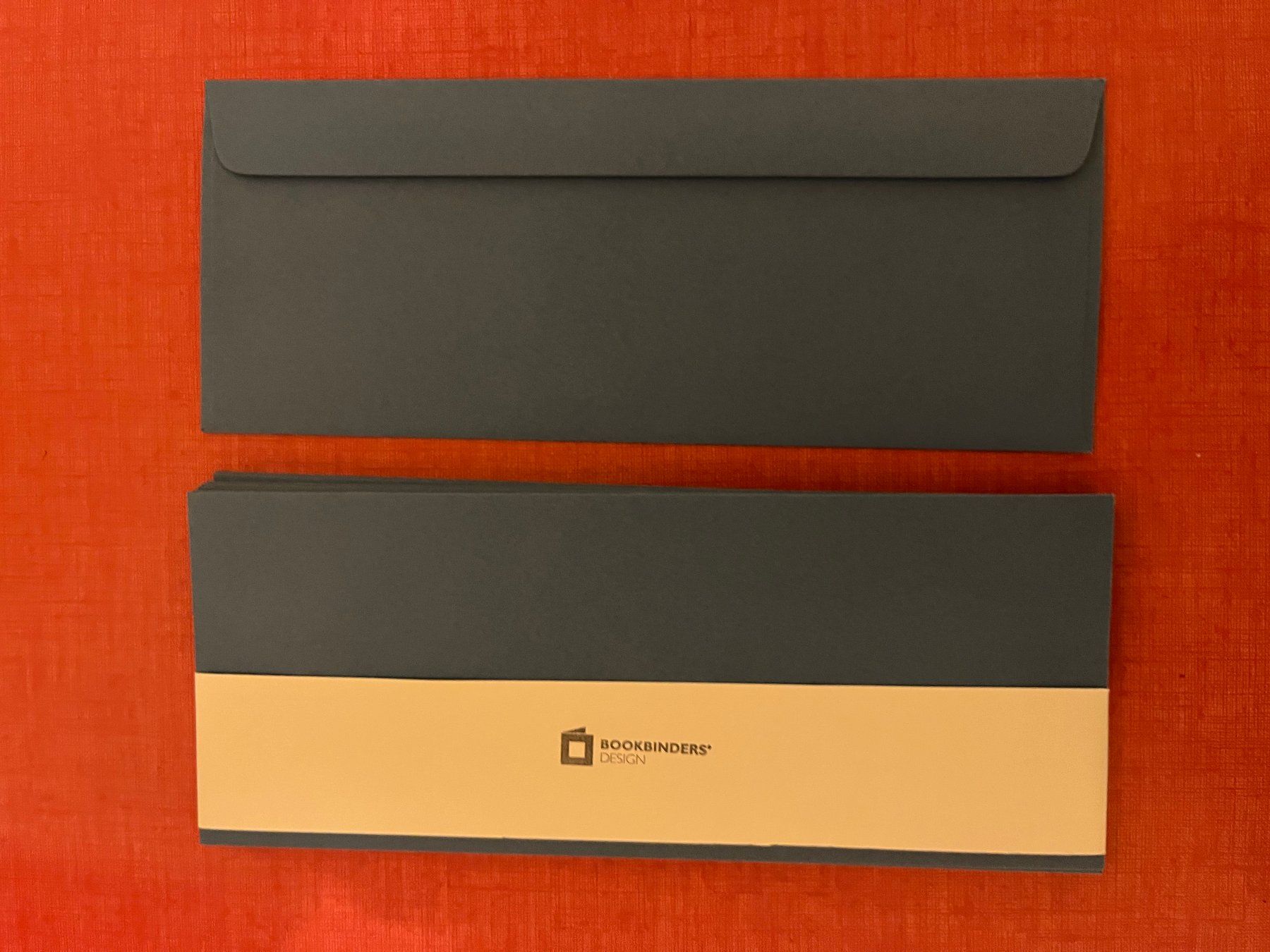 Buste & buste per spedizione: 10 enveloppes bleus marque Bookbinders Design – Usato da Genève venduto da Donnet2 2