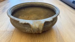Objet en bronze indien ancien – grand bol décoratif – 4,2 kg