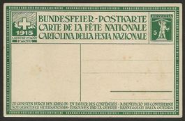 1915  Bundesfeierkt. ungebraucht