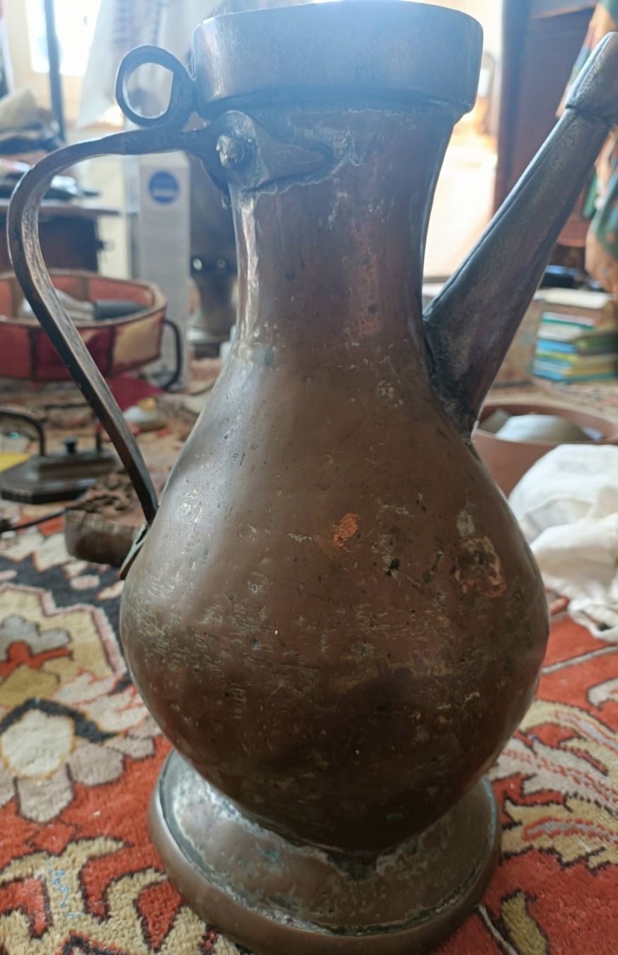 Caraffe: Antiker Kupfer Krug – Usato da Schaffhausen venduto da kab_9pzn 2