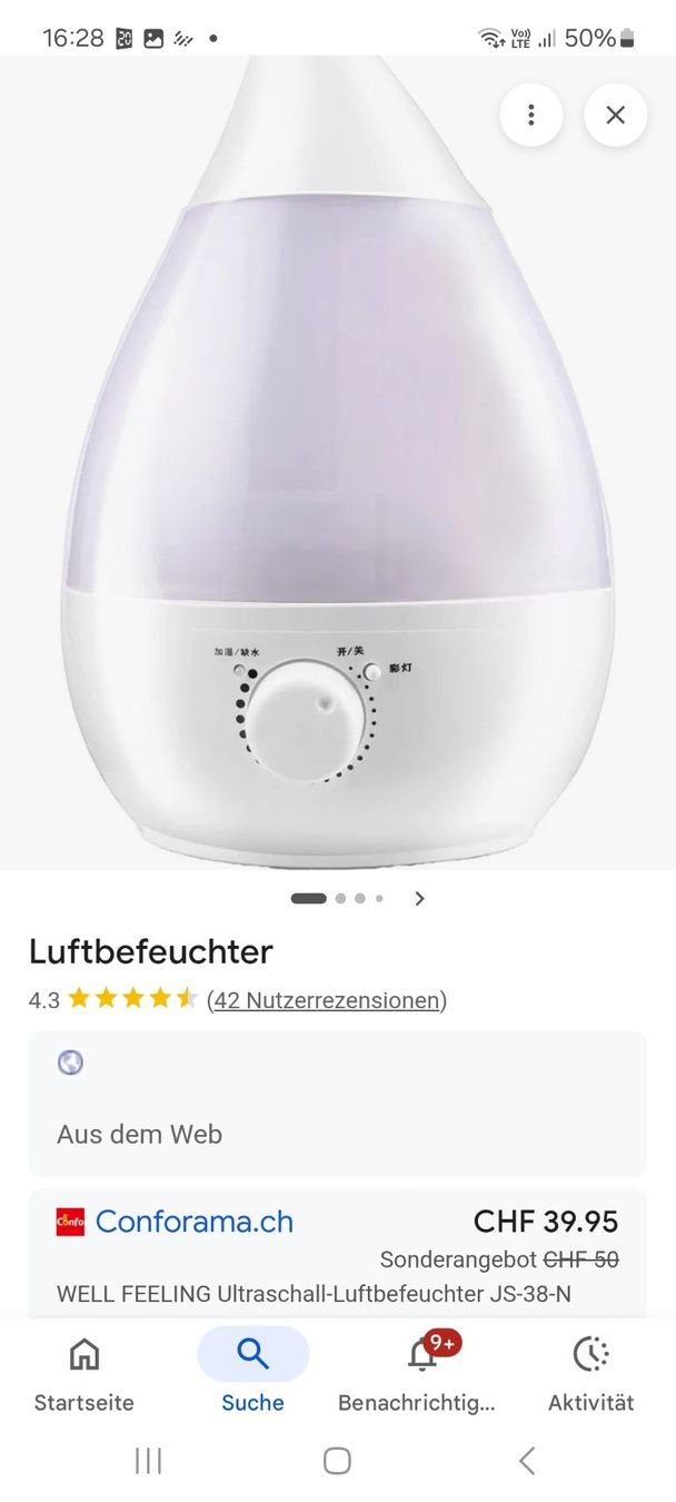 Umidificatori d'aria: Luftbefeuchter – Nuovo (secondo la descrizione) da Zizers venduto da Pinot55 5