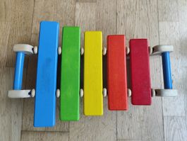 Farbenfrohes Xylophon aus Holz - ideales Kinderspielzeug!
