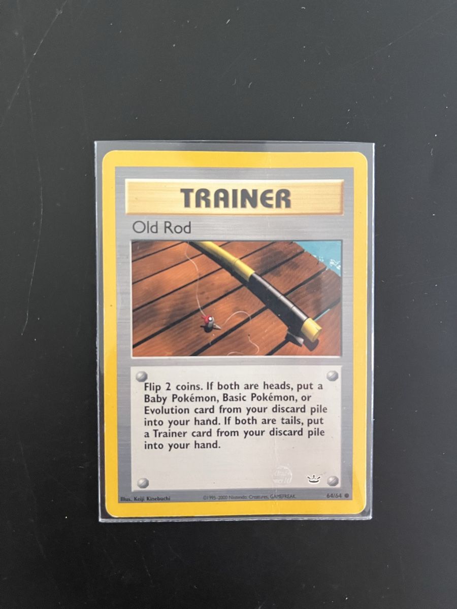 Pokémon Cartes à collectionner: Old Rod Neo Genesis – D'occasion à Massagno par Pkmn93
