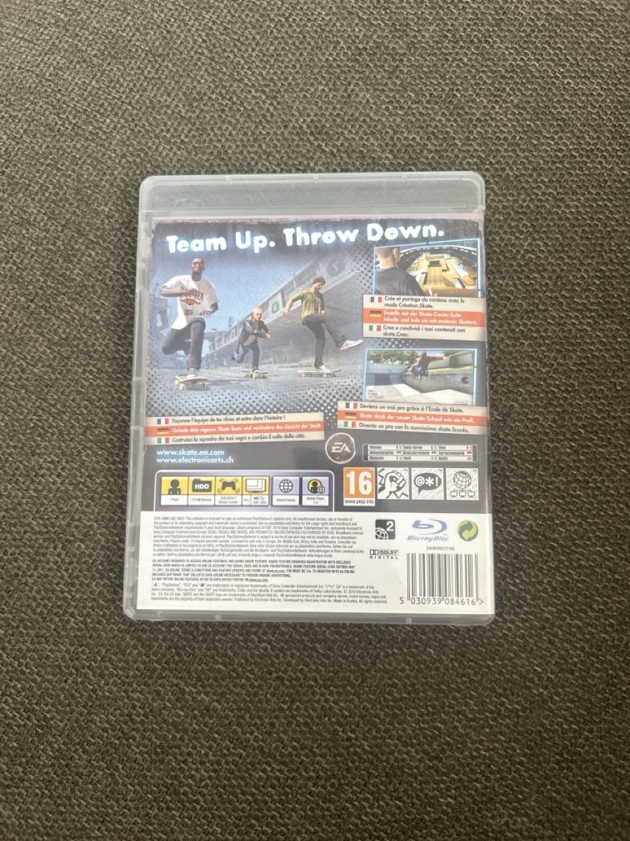 Jeux: Skate 3 play station 3  – D'occasion à Morges par Tx-20 1