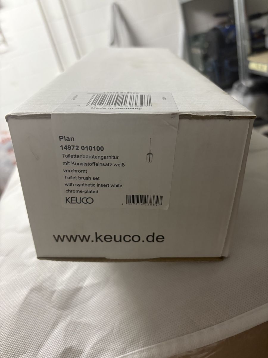 WC: Keuco Plan Toilettenbürstengarnitur - Neu & Original – Nuovo e nell'imballaggio originale da Bülach venduto da Nikuthe97