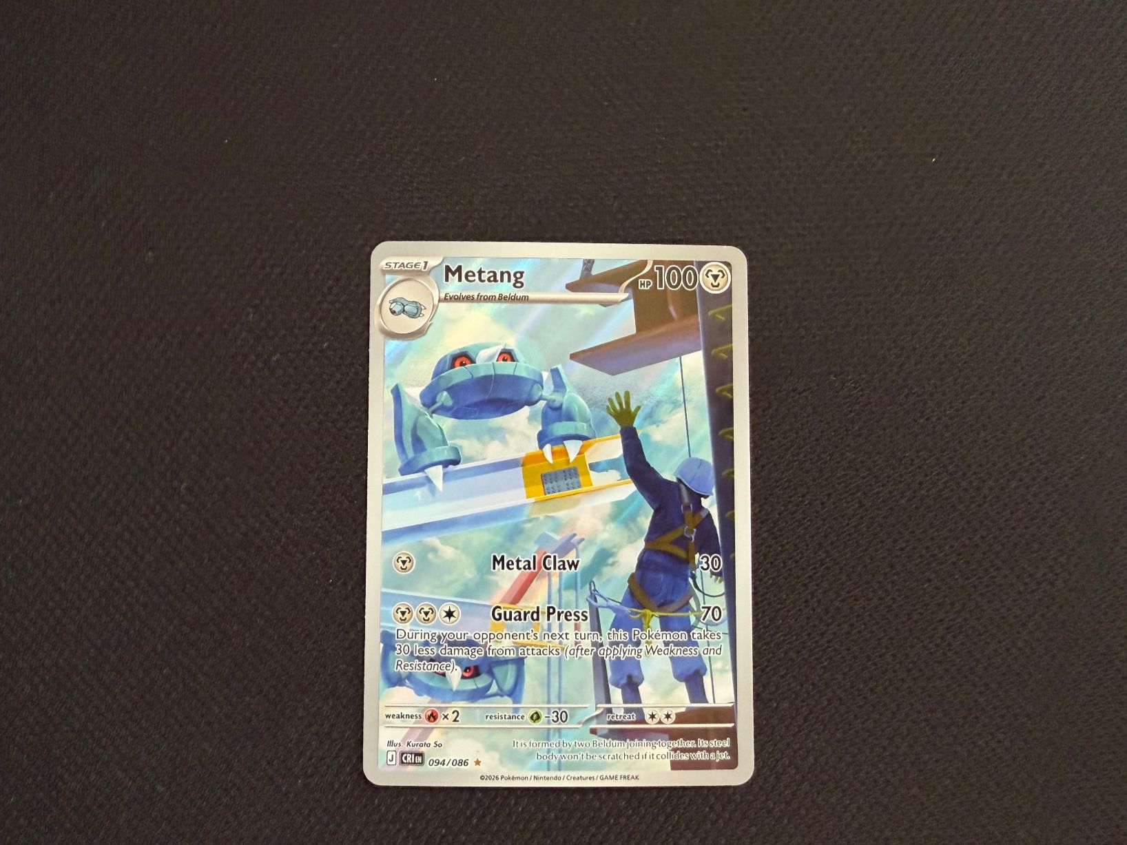 Pokémon Carte collezionabili: Metang / 094/086 – Usato da Zürich venduto da mountainwizard00